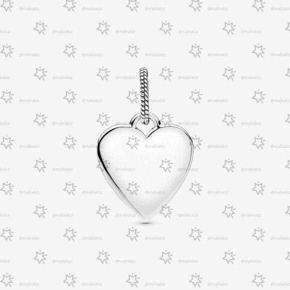 Pandora Engravable Heart Tag Pendant - Picture 2 of 4